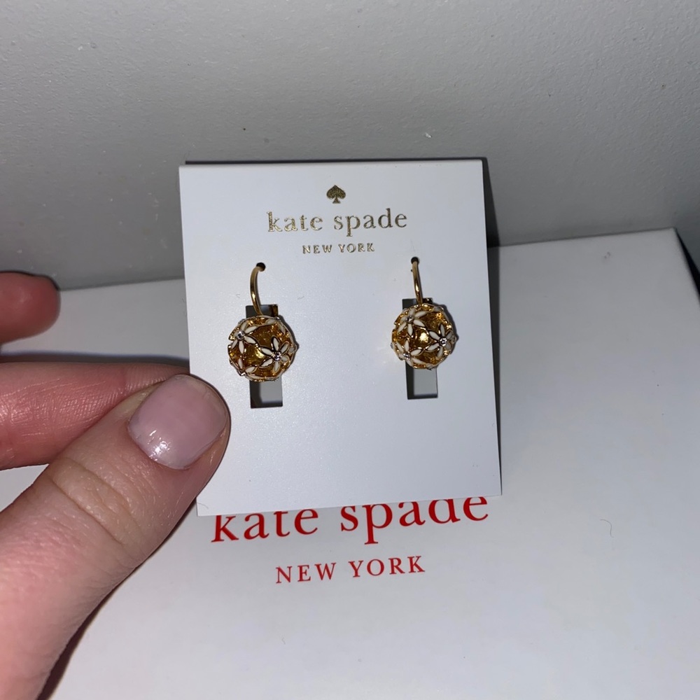 Kate Spade Flower Earrings